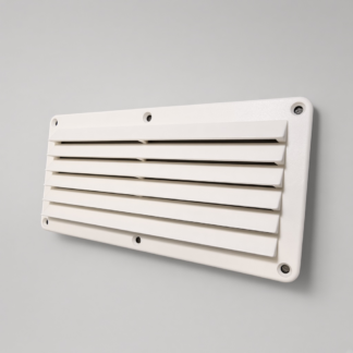 Rejilla fija ABS 26x12,5 blanca