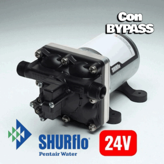 Bomba SHURflo 4008-131-A65 24V 11.3l/min con BYPASS