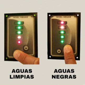 Medidor para 2 tanques TOUCH