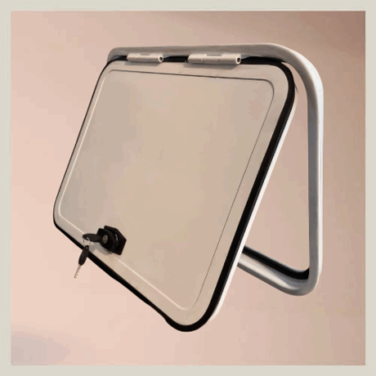 Puerta baulera c/llave 80x60 - Imagen 2