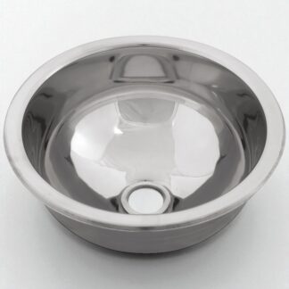 Bacha acero inox. redonda MI PILETA mod 452 (26 x 15 cm)