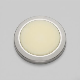 Farol LED redondo 8,5 cm 12/24V con aro cromado